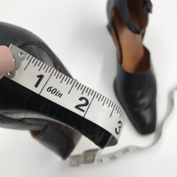 Ralph Lauren Black Leather D’Orsay Pumps Heels Size 10 - Picture 10 of 10